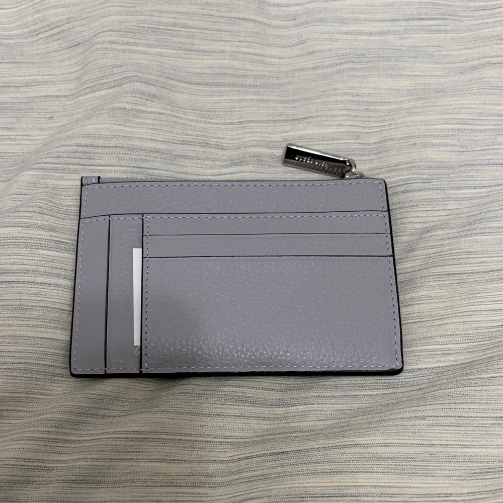 kate spade Card & Key Holder with Silver Spade Hardware - Picture 2 of 7